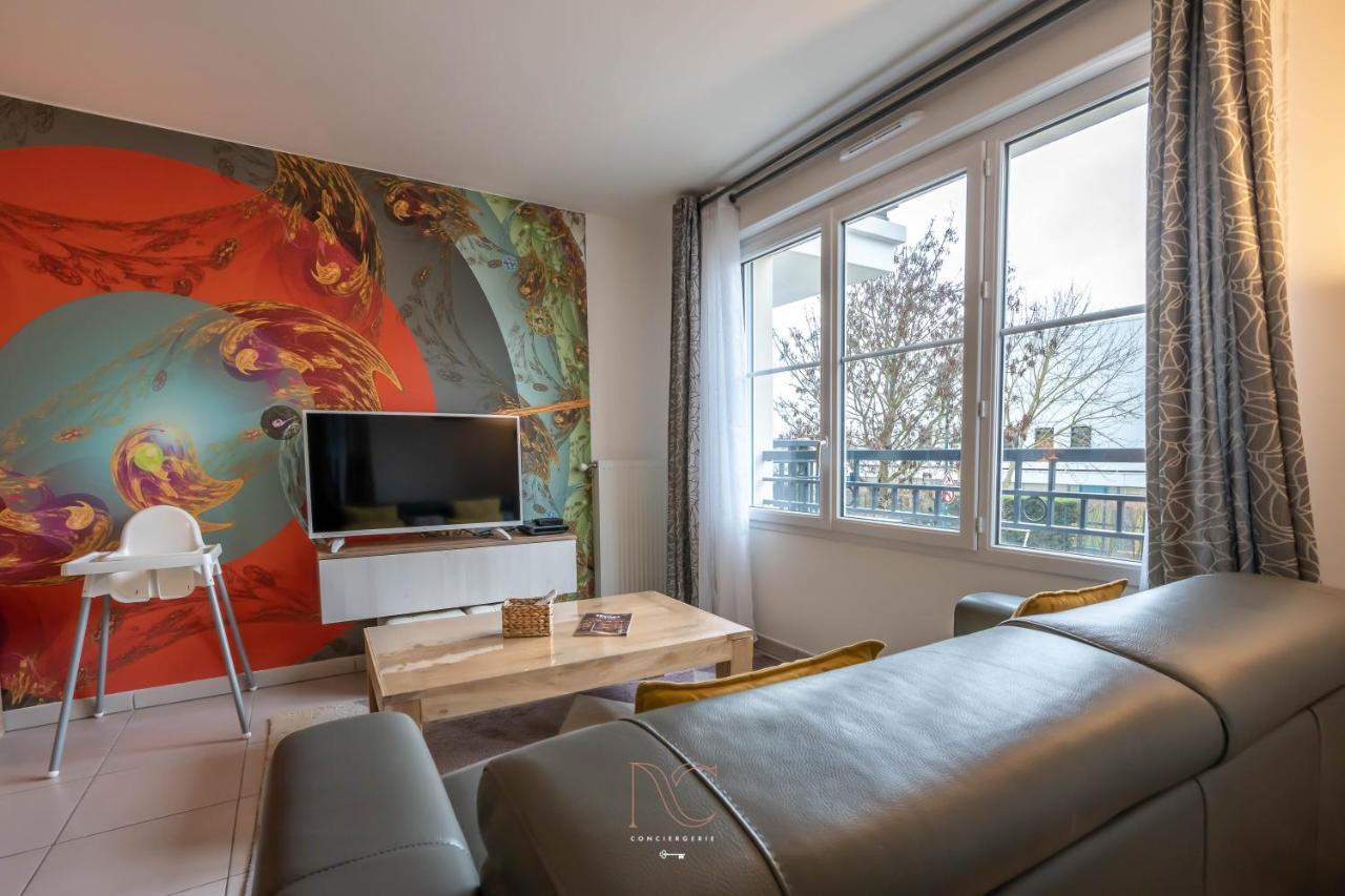 *Disneyland-Paris* 7Pers, Wifi, Parking, Netflix Montévrain Extérieur photo